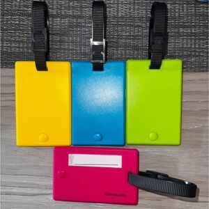 Travelon Bright Luggage Tags Set